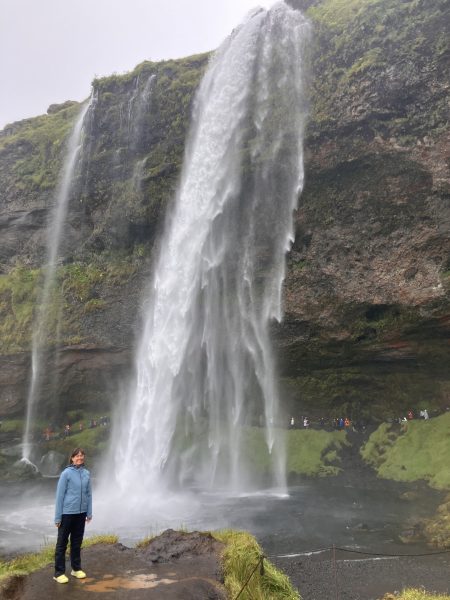 Quick pose in front of the popular Seljalandsfoss